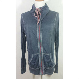 Maurices Medium Jacket Blue Lightweight Zip Up